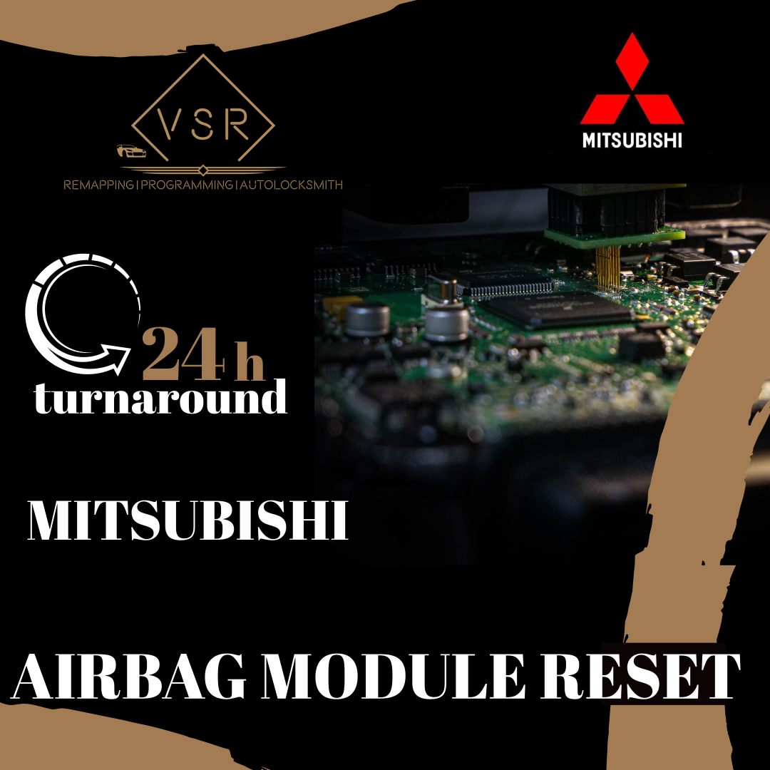 Mitsubishi SRS Airbag Module Reset – VSRUK