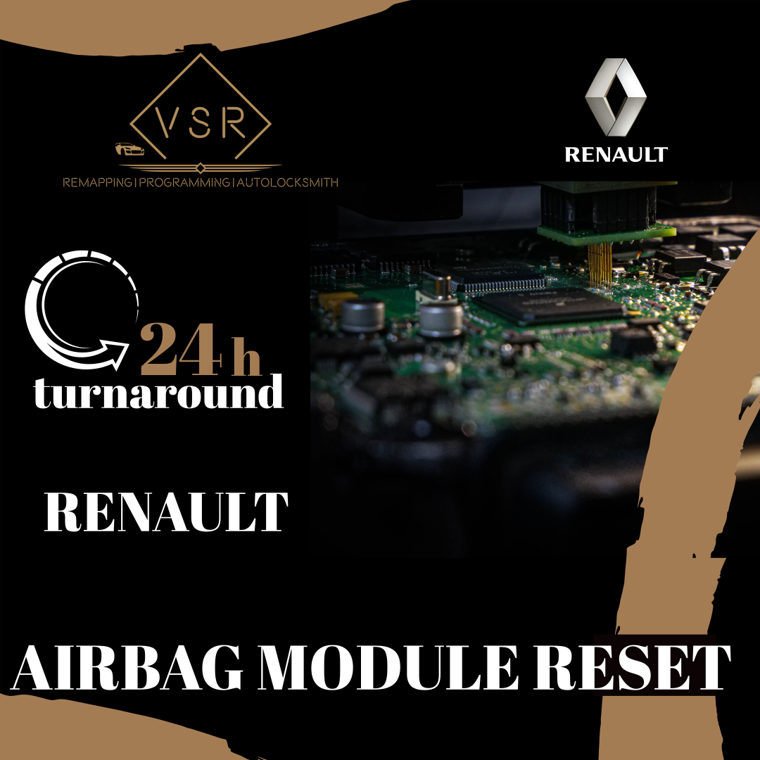 Renault SRS Airbag Module Reset