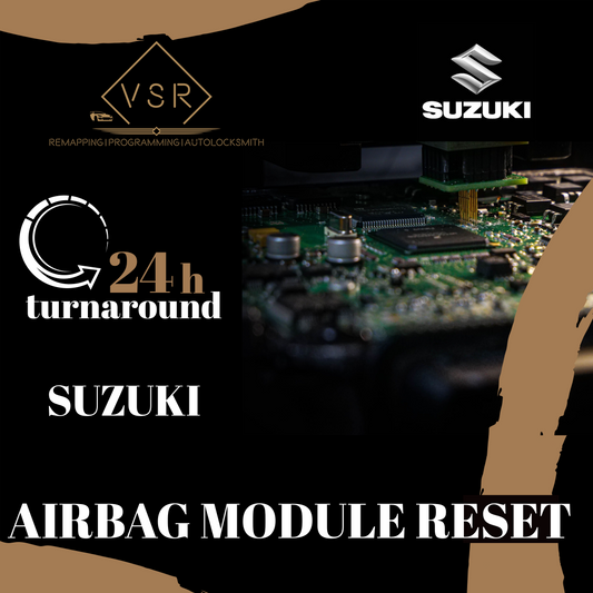 Suzuki SRS Airbag Module Reset